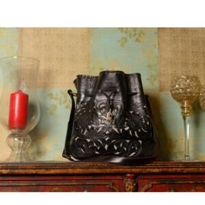Alexis David Paola Leather vintage shoulder bag